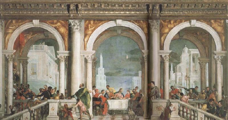 Paolo  Veronese Supper in the House of Leiv Germany oil painting art